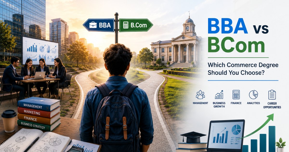BBA vs B.Com: Which Commerce Degree Should You Choose?