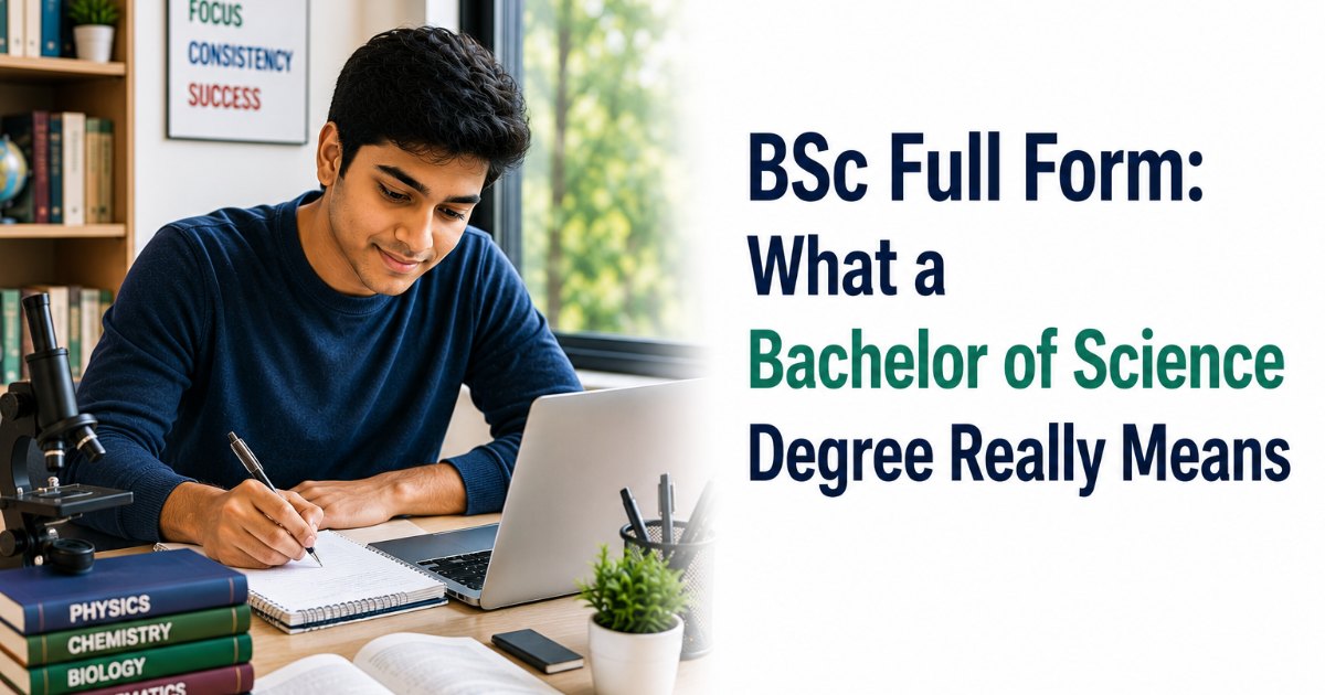 BSc Full Form: What a Bachelor of Science Degree Really Means
