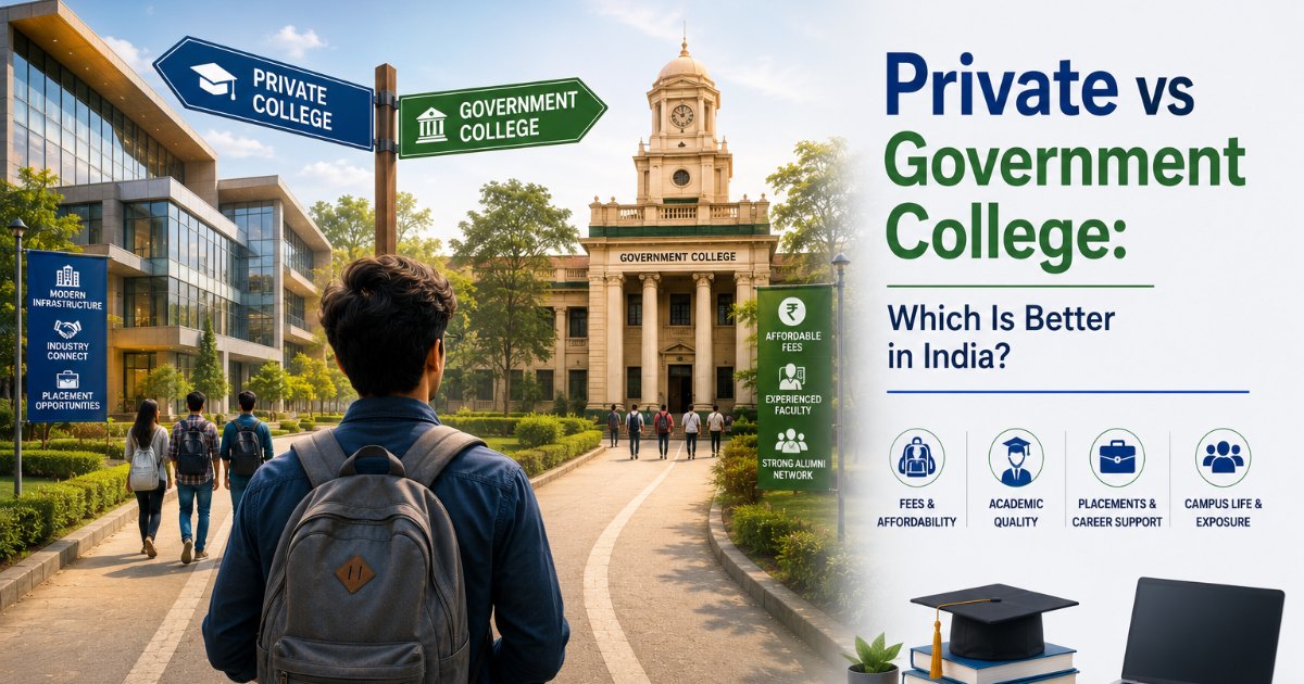 Private vs Government College: Which Is Better in India?